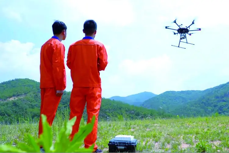 掇刀无人机倾斜摄影巡检拍摄